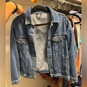 Top shop denim jacket.